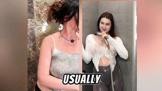 [4K] Dry vs Wet, Transparent Clothes | Try on Haul | See Through with Jane (2024)