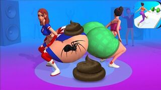 Twerk Rush Gameplay Max Levels Mobile Games Channel @Thegamez4