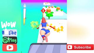 Twerk Rush Gameplay Max Levels Mobile Games Channel @Thegamez4