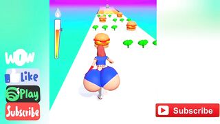 Twerk Rush Gameplay Max Levels Mobile Games Channel @Thegamez4