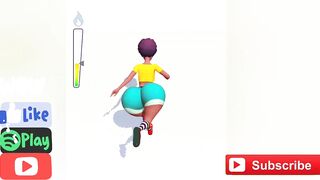 Twerk Rush Gameplay Max Levels Mobile Games Channel @Thegamez4