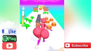 Twerk Rush Gameplay Max Levels Mobile Games Channel @Thegamez4