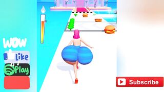 Twerk Rush Gameplay Max Levels Mobile Games Channel @Thegamez4