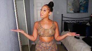 TRANSPARENT LINGERIE SLEEPWEAR AMAZON TRY ON HAUL