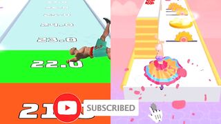satisfying top play store games playing every day | body race | twerk master | newapk #gameplay