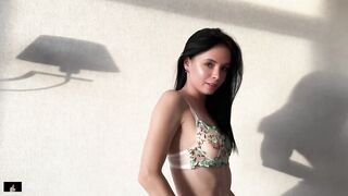 Transparent lingerie try on haul ! See through lingerie with me