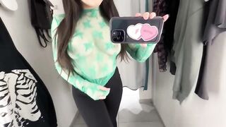 [4k] Transparent/Sheer Clothing Try on Haul with Faye subscribe pls