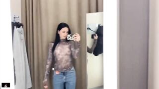 Exploring transparent clothes with me ! ( A product in my “ transparent vs lingerie “ album ! )