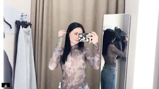 Exploring transparent clothes with me ! ( A product in my “ transparent vs lingerie “ album ! )