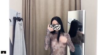 Exploring transparent clothes with me ! ( A product in my “ transparent vs lingerie “ album ! )