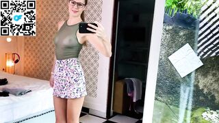 [4K] TRY ON HAUL | VERY TRANSPARENT AND SEE THROUGH | NO BRA