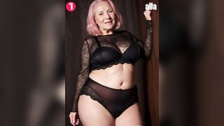 Natural Older Women Over 60 ???? Classic Lingerie Fashion ⭐️ 87
