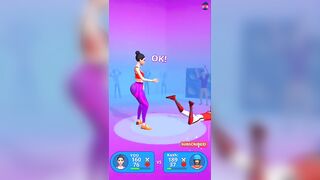 Slap on Back ???? Twerk Fitness Fun Gameplay | Run Game Part 31 #shorts