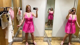 [4K] See-through Try on Haul | Transparent dress & lingerie