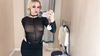 [4K] See-Through Try On Haul | Transparent Clothes Haul with Moonsi