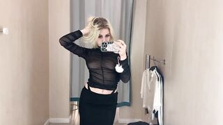 [4K] See-Through Try On Haul | Transparent Clothes Haul with Moonsi