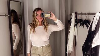 [4K] See-Through Try On Haul | Transparent Clothes Haul