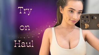 4K Try on Haul * Yoga pants and croptops * Sports outfits 2024