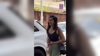 Actress Tejasswi Prakash Turns Up Summer Heat Post Yoga Session | Tejaswi Prakash | N18S #shorts