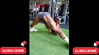 Stretching legs and Workout at GYM #6