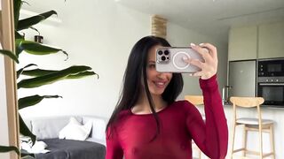 Transparent Clothes | See-Through Try On Haul | Transparent Lingerie | Transparent Sheer Dresses