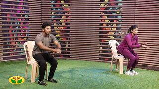 Dhinamum Ennai Gavani || 5 Low Impact Exercises | Yoga | Jaya Tv