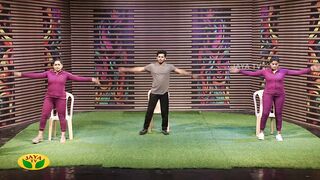 Dhinamum Ennai Gavani || 5 Low Impact Exercises | Yoga | Jaya Tv