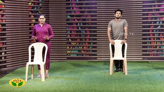 Dhinamum Ennai Gavani || 5 Low Impact Exercises | Yoga | Jaya Tv