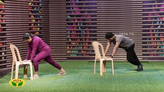 Dhinamum Ennai Gavani || 5 Low Impact Exercises | Yoga | Jaya Tv