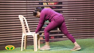 Dhinamum Ennai Gavani || 5 Low Impact Exercises | Yoga | Jaya Tv