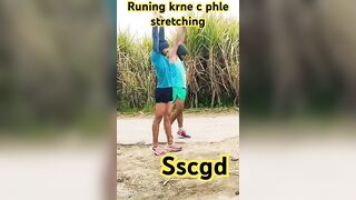 Runing Start Krne C Phle Stretching Exercise!????????#sscgd #bsf #ssc #cisf #viral #army #crpf #running