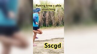 Runing Start Krne C Phle Stretching Exercise!????????#sscgd #bsf #ssc #cisf #viral #army #crpf #running