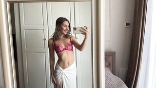 Transparent Bra Try On Haul | See-Through Lingerie Try On