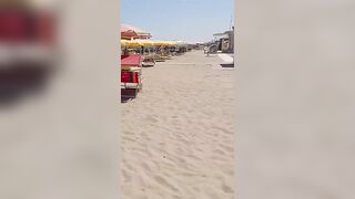 Italian Riviera: Bikini-Clad Beauties Along the Shoreline