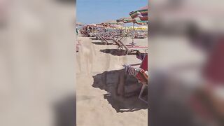 Italian Riviera: Bikini-Clad Beauties Along the Shoreline