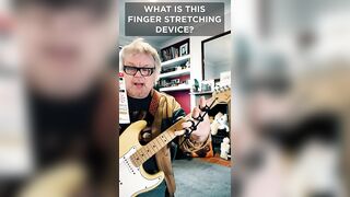 What Is This Guitar Finger Stretching Device?