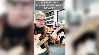 What Is This Guitar Finger Stretching Device?