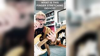What Is This Guitar Finger Stretching Device?