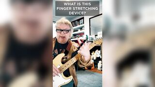 What Is This Guitar Finger Stretching Device?