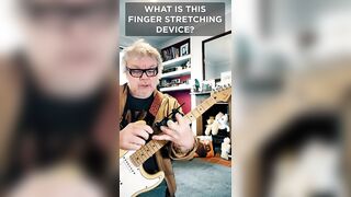 What Is This Guitar Finger Stretching Device?