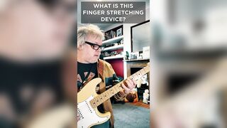 What Is This Guitar Finger Stretching Device?