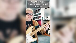 What Is This Guitar Finger Stretching Device?