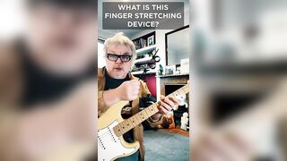 What Is This Guitar Finger Stretching Device?