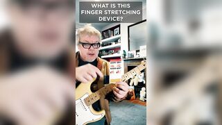 What Is This Guitar Finger Stretching Device?