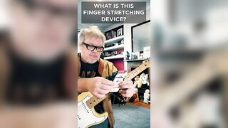 What Is This Guitar Finger Stretching Device?