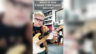 What Is This Guitar Finger Stretching Device?