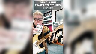 What Is This Guitar Finger Stretching Device?
