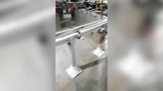 Flexible chain conveyor belt drive roller|YQ machinery Inverter VFD controlled conveyor machine