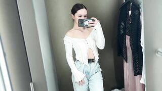 See-Through Try On Haul At The Mall