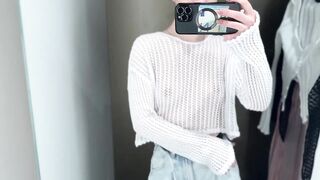 See-Through Try On Haul At The Mall